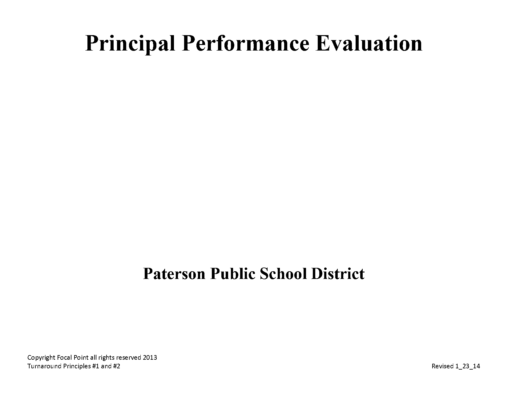 teacher evaluation comments by principal