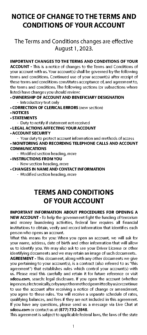 sdccu new account requirements