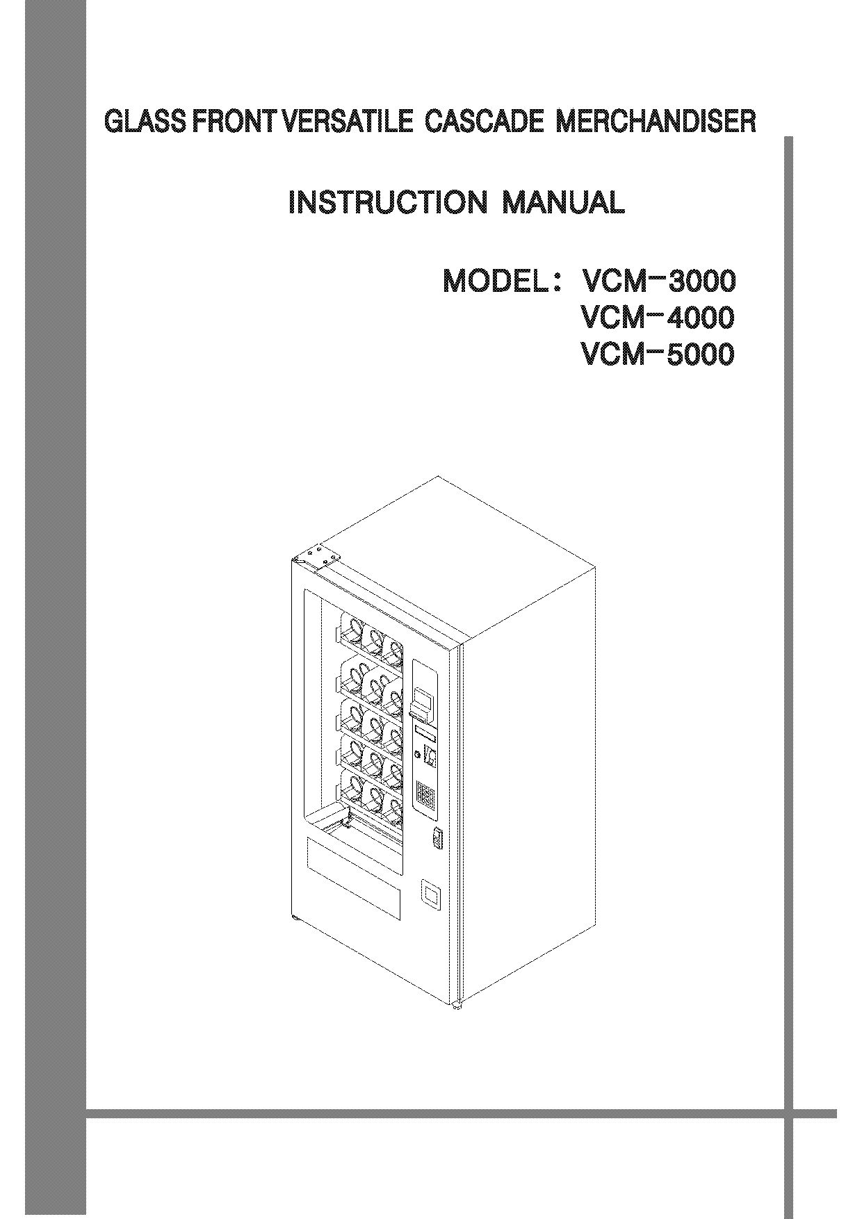 healthy vending instruction manual