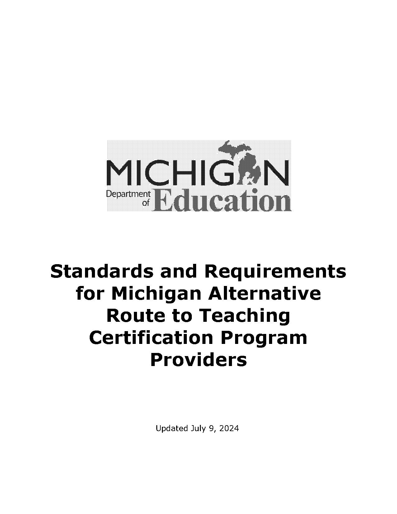 michigan emergency teacher certification