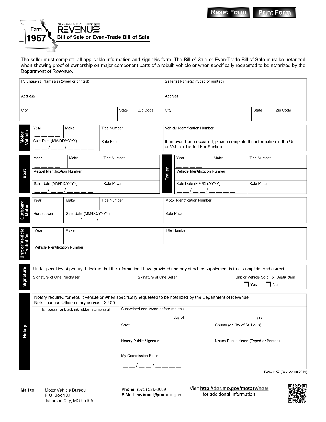 general bill of sale template vehicle