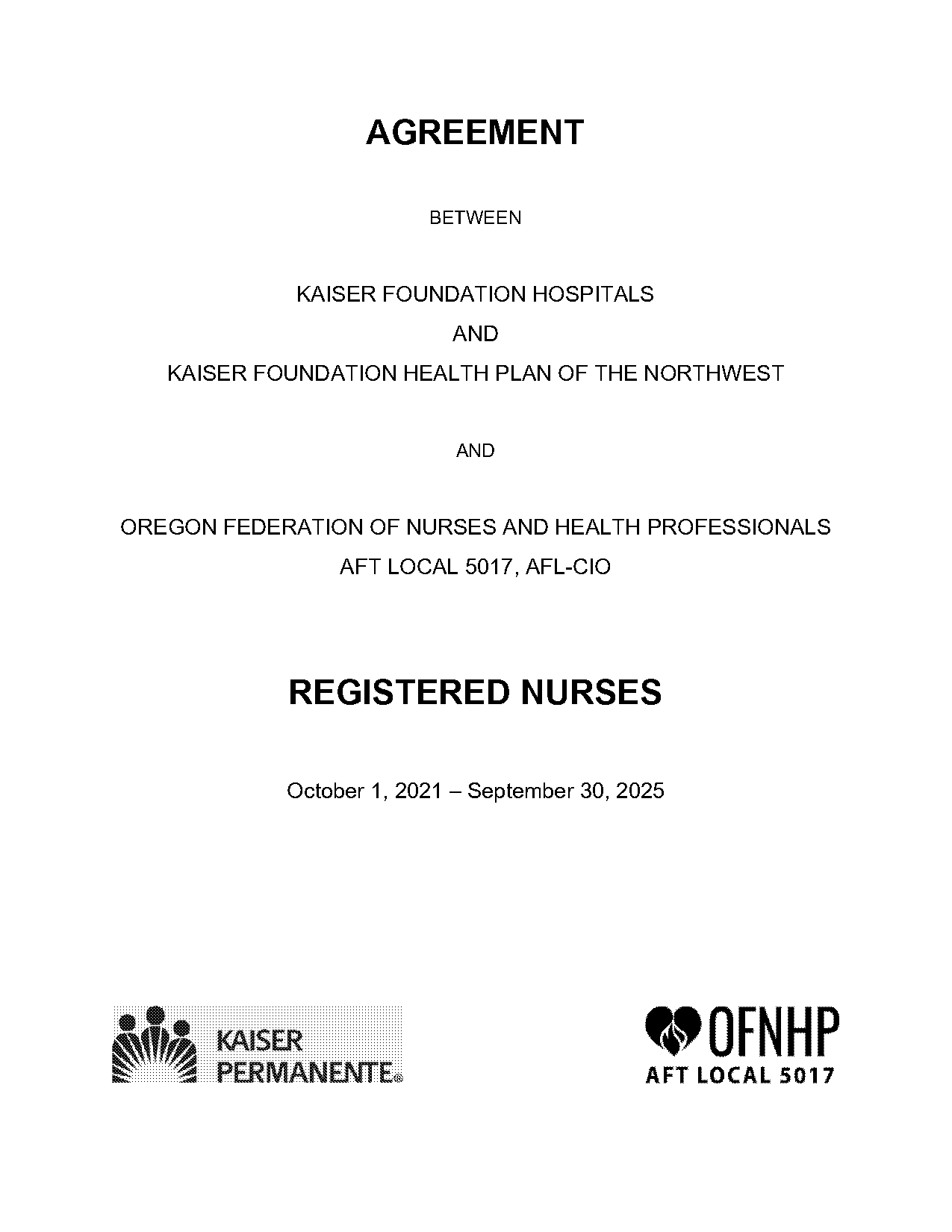 kaiser cna contract pdf