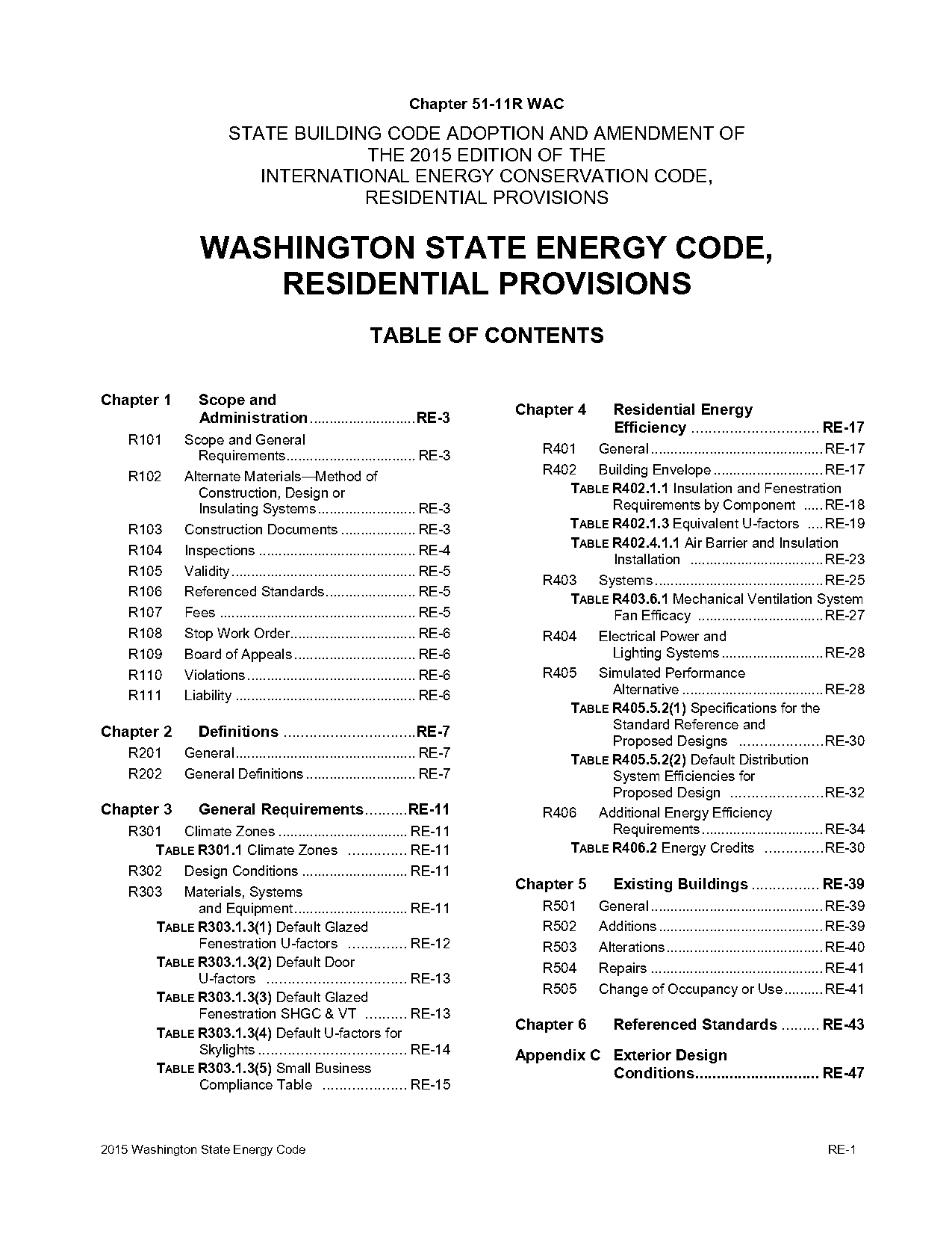 washington state window installation requirement