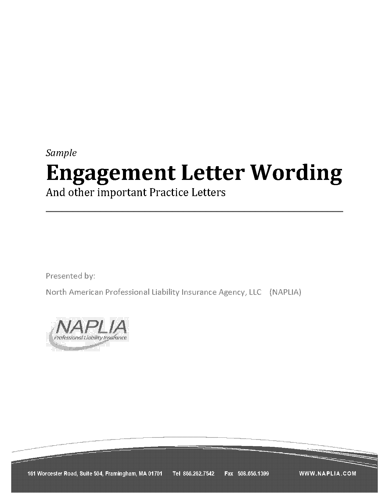 bookkeeping engagement letter templates