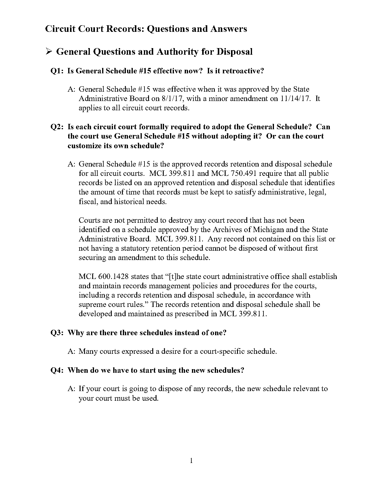 how long to keep court records