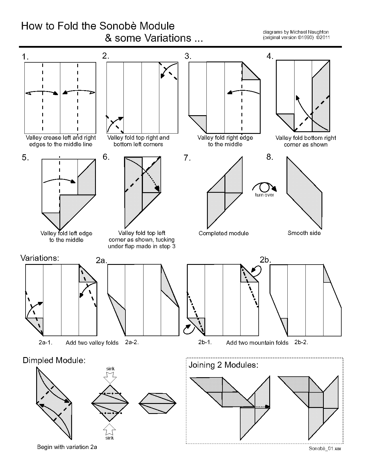 step by step origami octahedron instructions