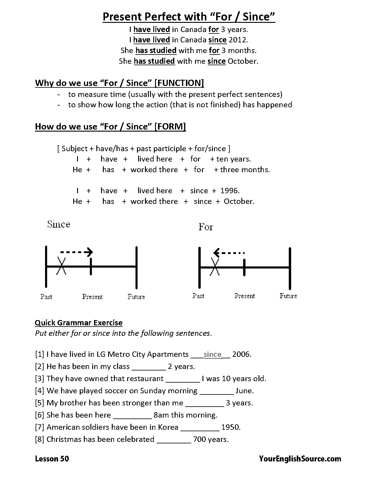 present perfect sentences interrogative