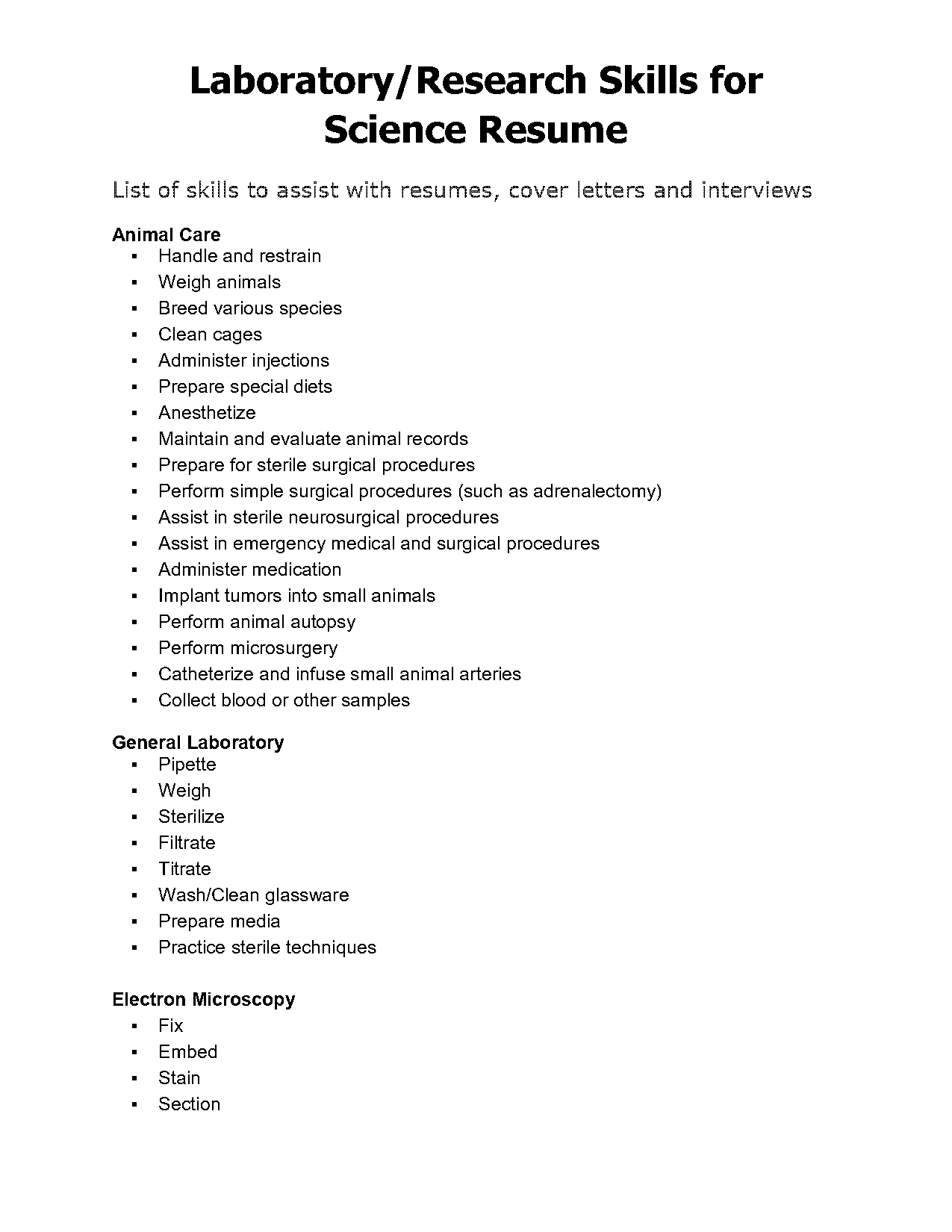 how to write resume computer skills