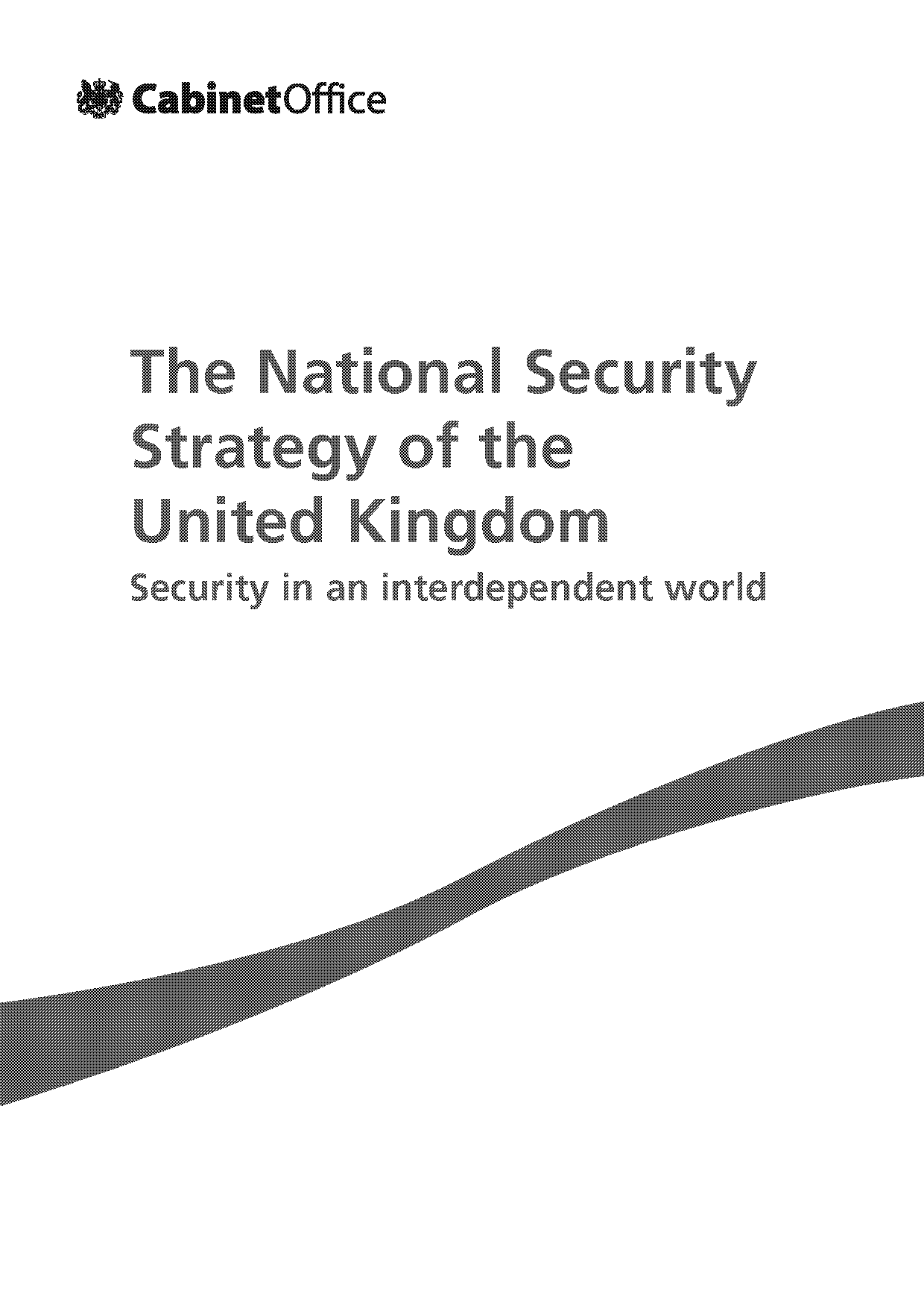 british national security policy