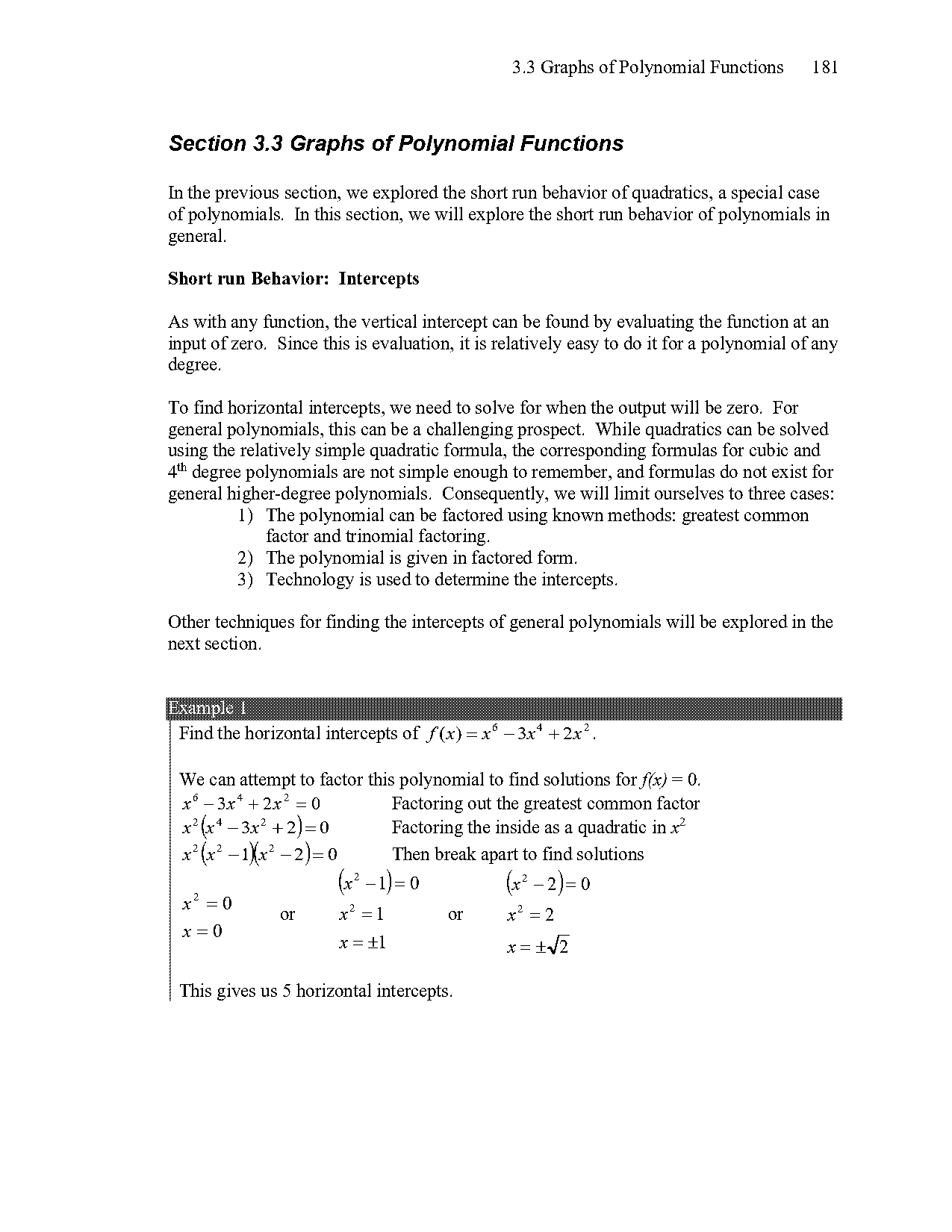 writing formulas for polynomial functions worksheet