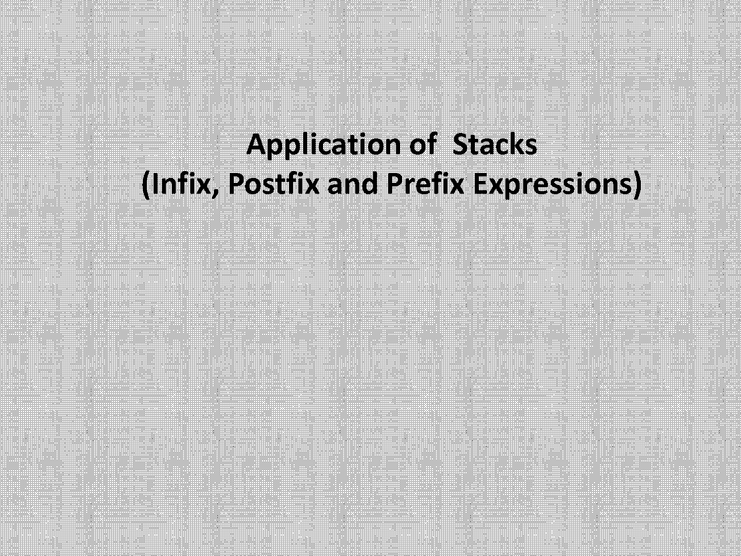 infix expression evaluation in data structure