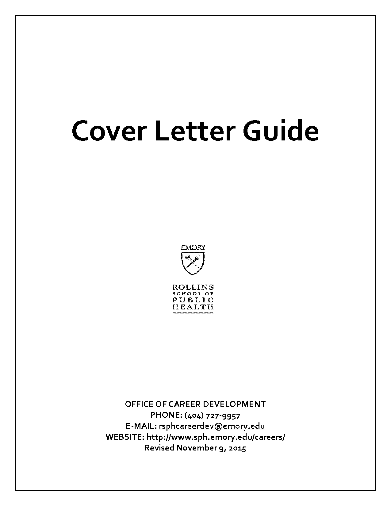 how to write a brief cover letter