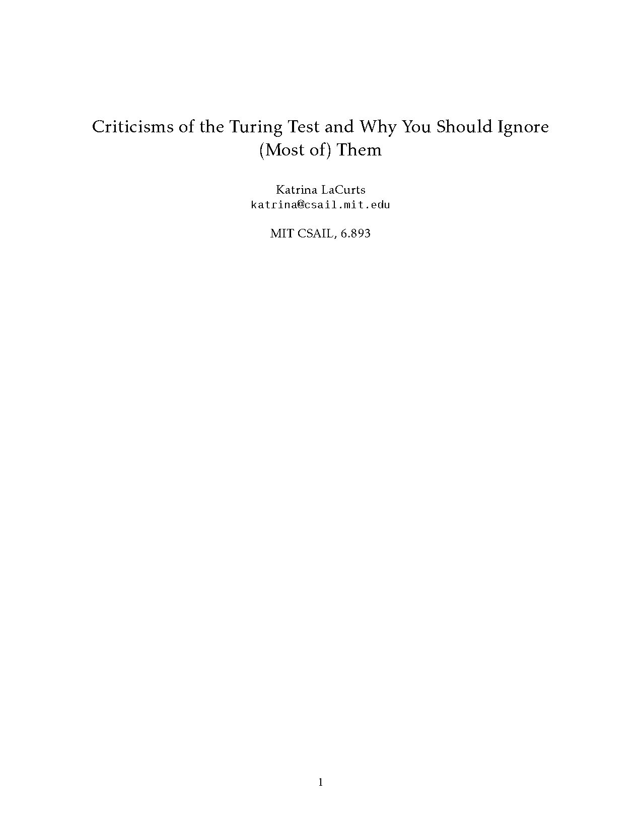 truth table of alan turing imitation game