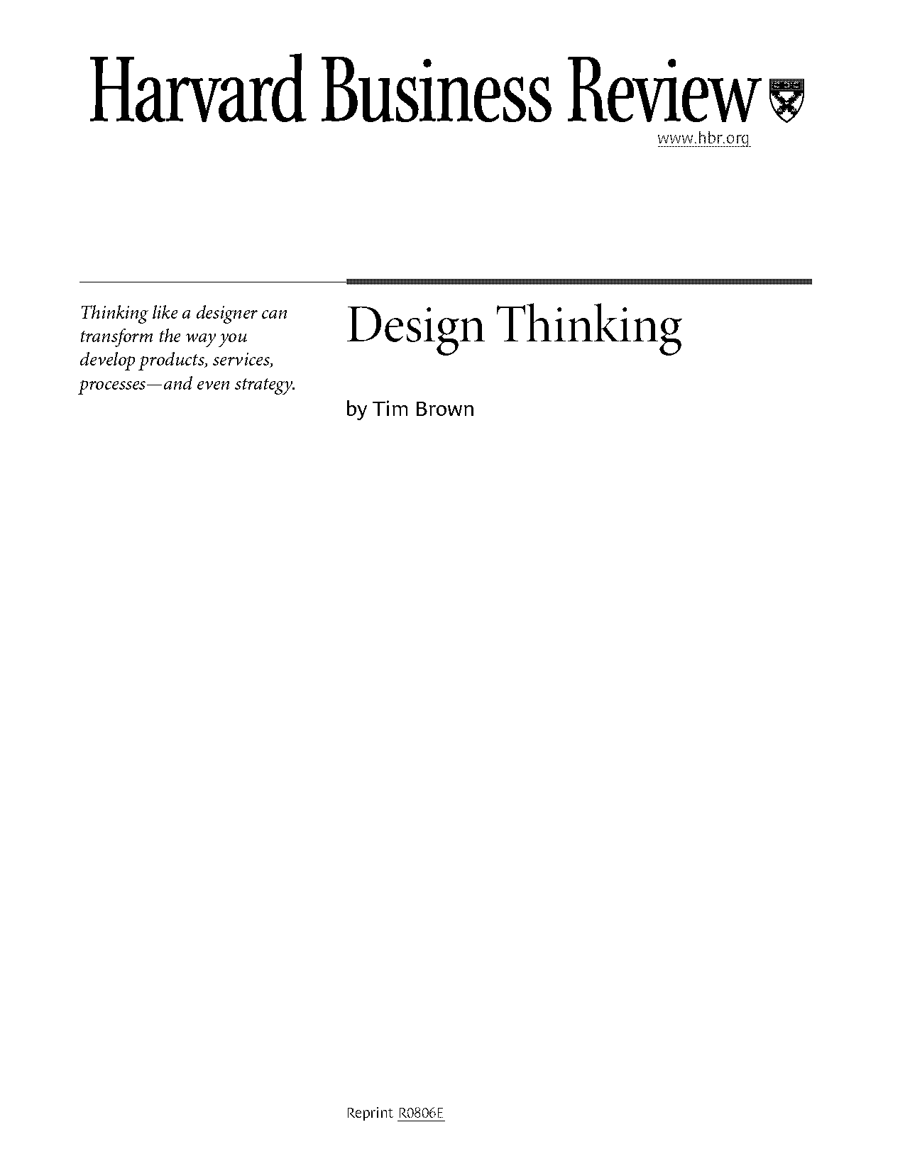 design thinking quiz pdf