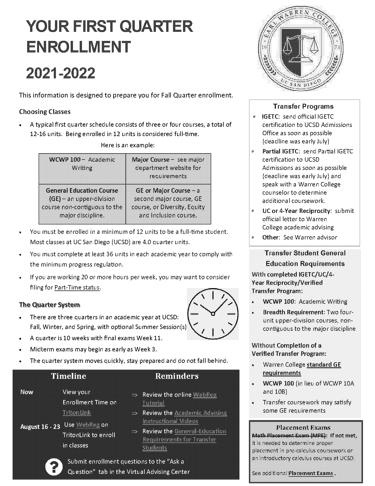 ucsd math department planned course offerings