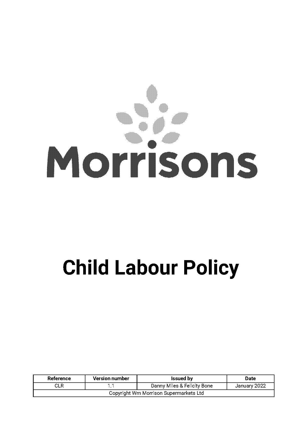 child labour policy uk