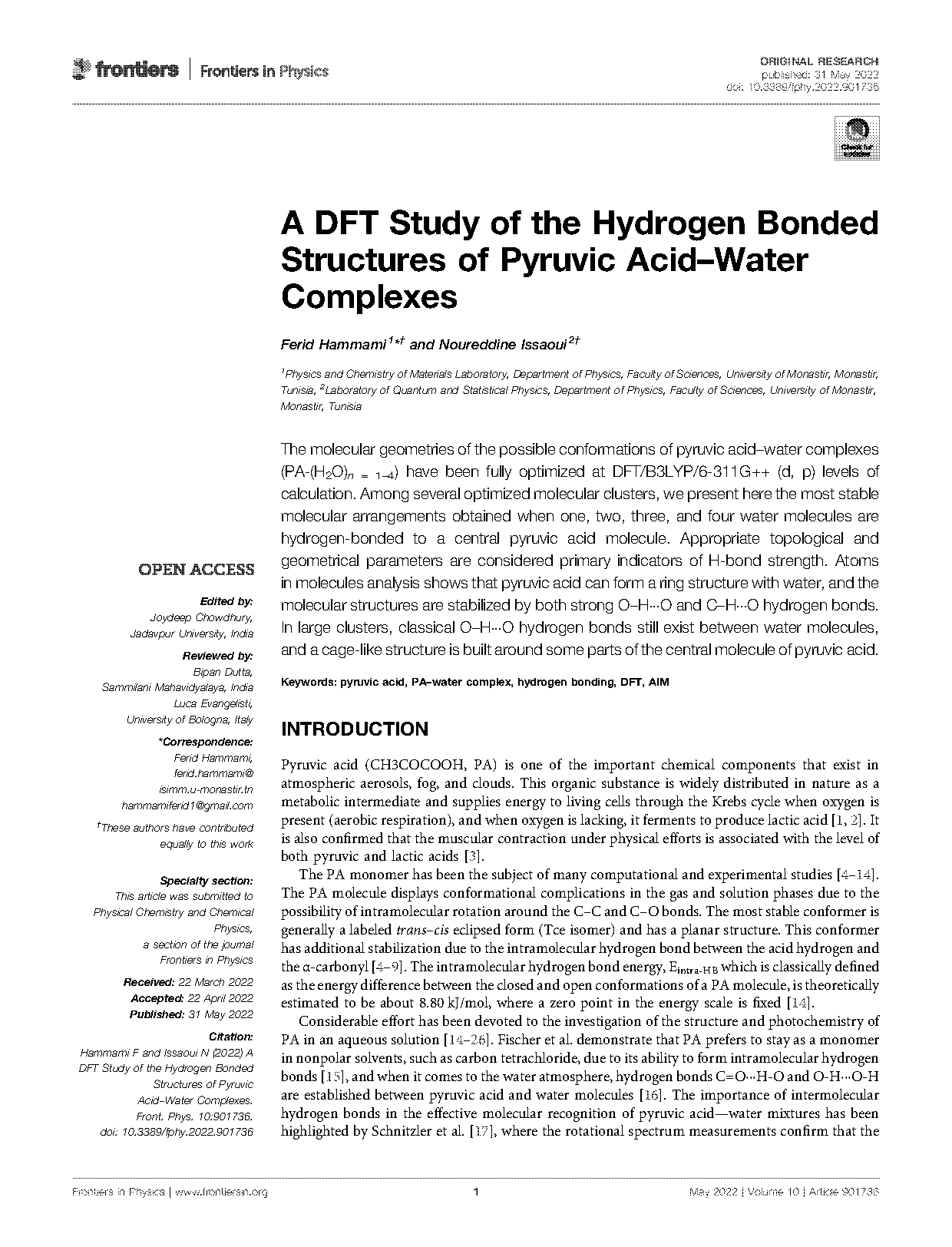 can hydrogen bonds form between two hydrogen molecules