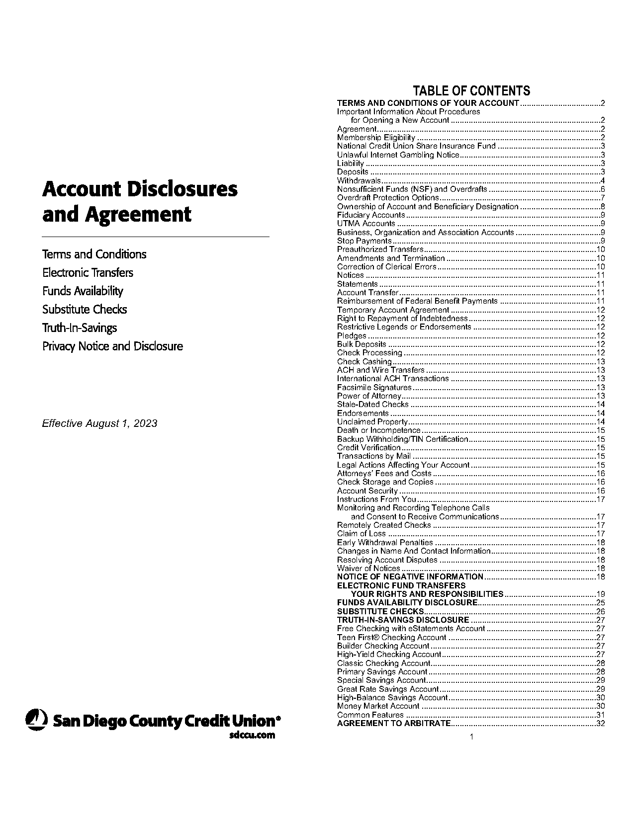 sdccu new account requirements