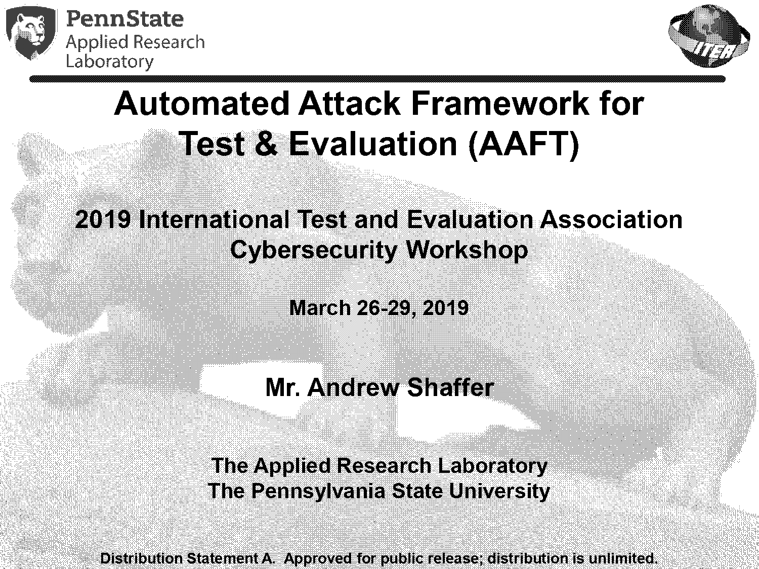 test and evaluation framework