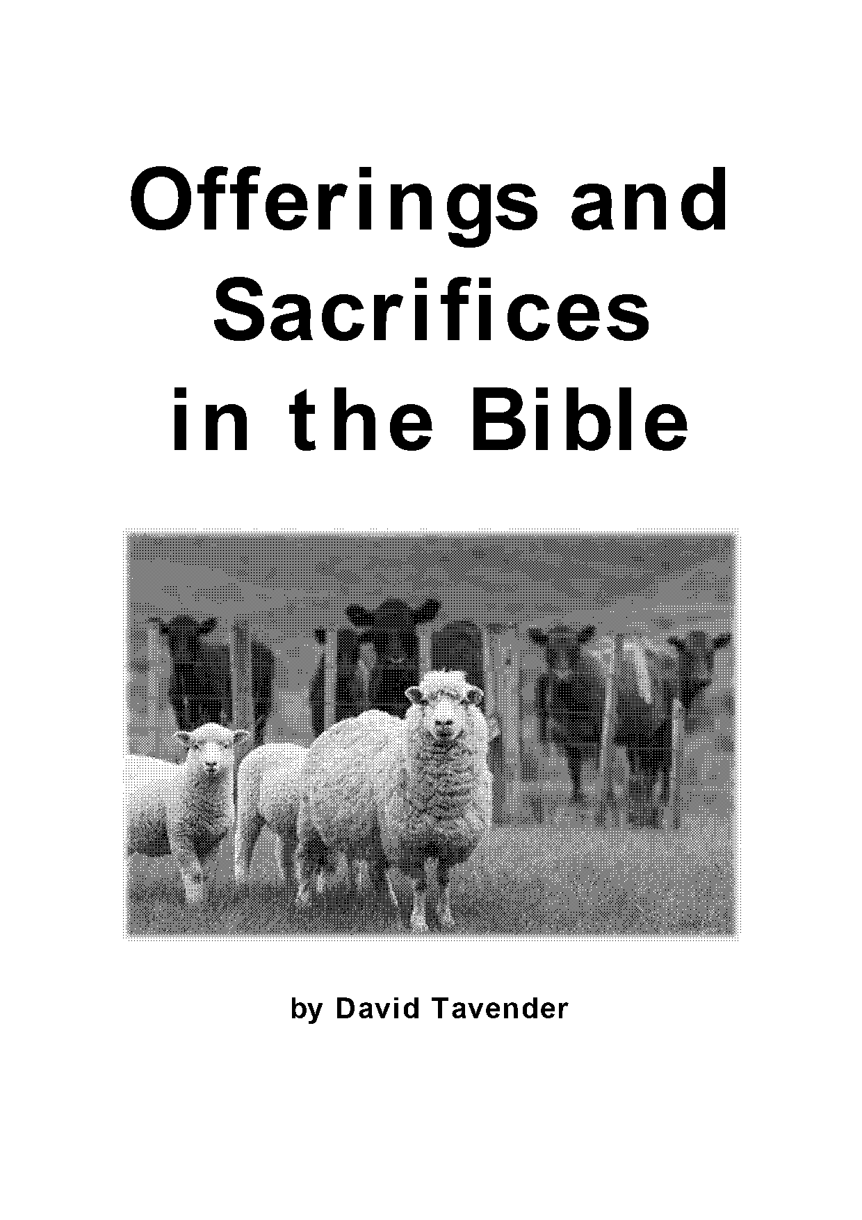 bible verses sacrifice old testament