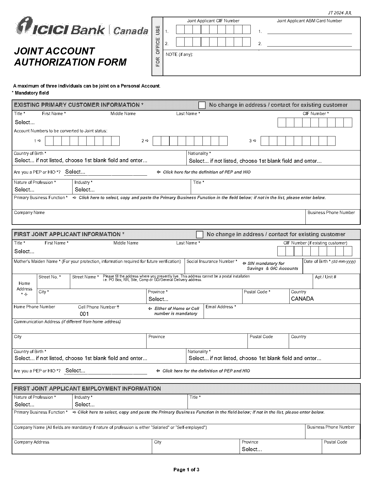 icici bank dormant account activation form pdf