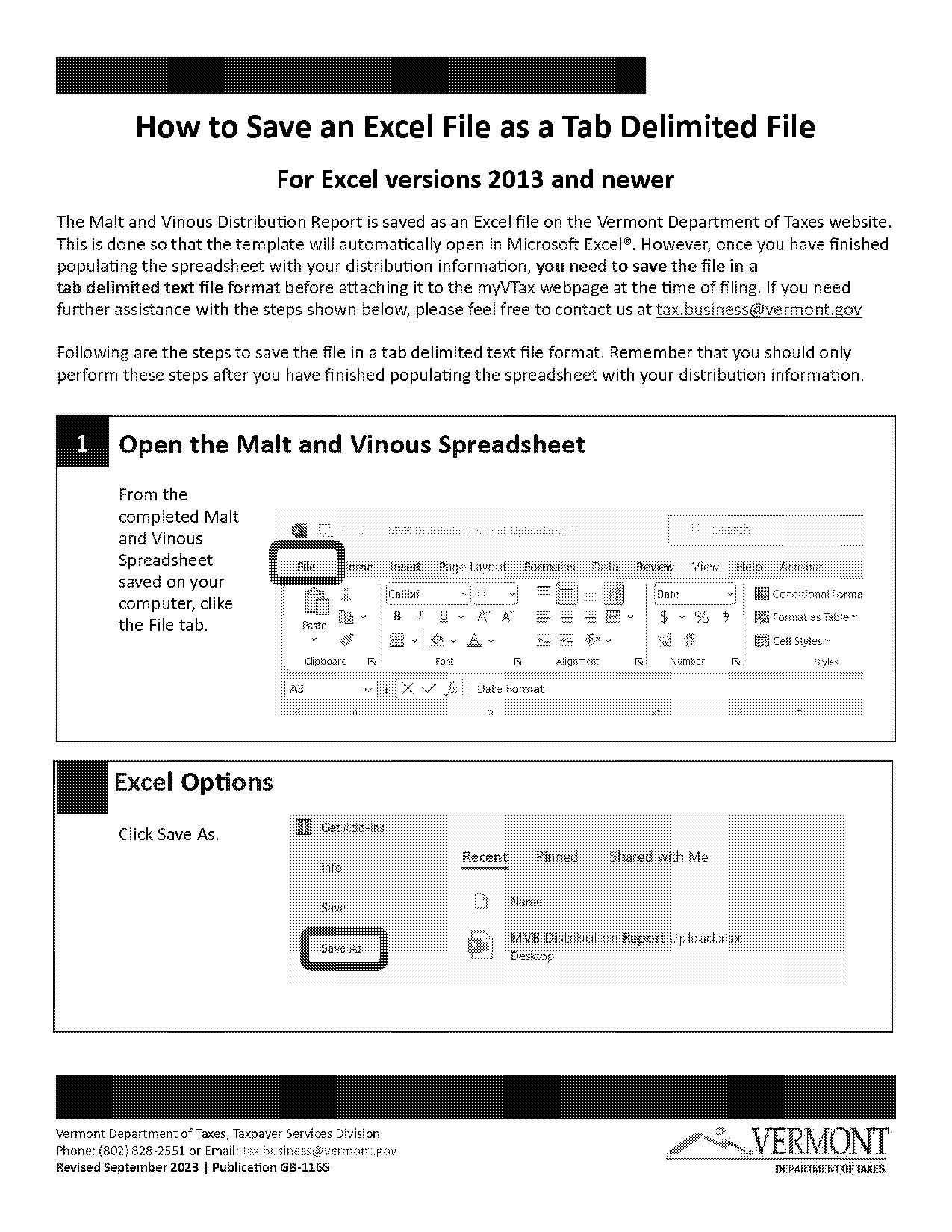 convert excel file to text file using vba