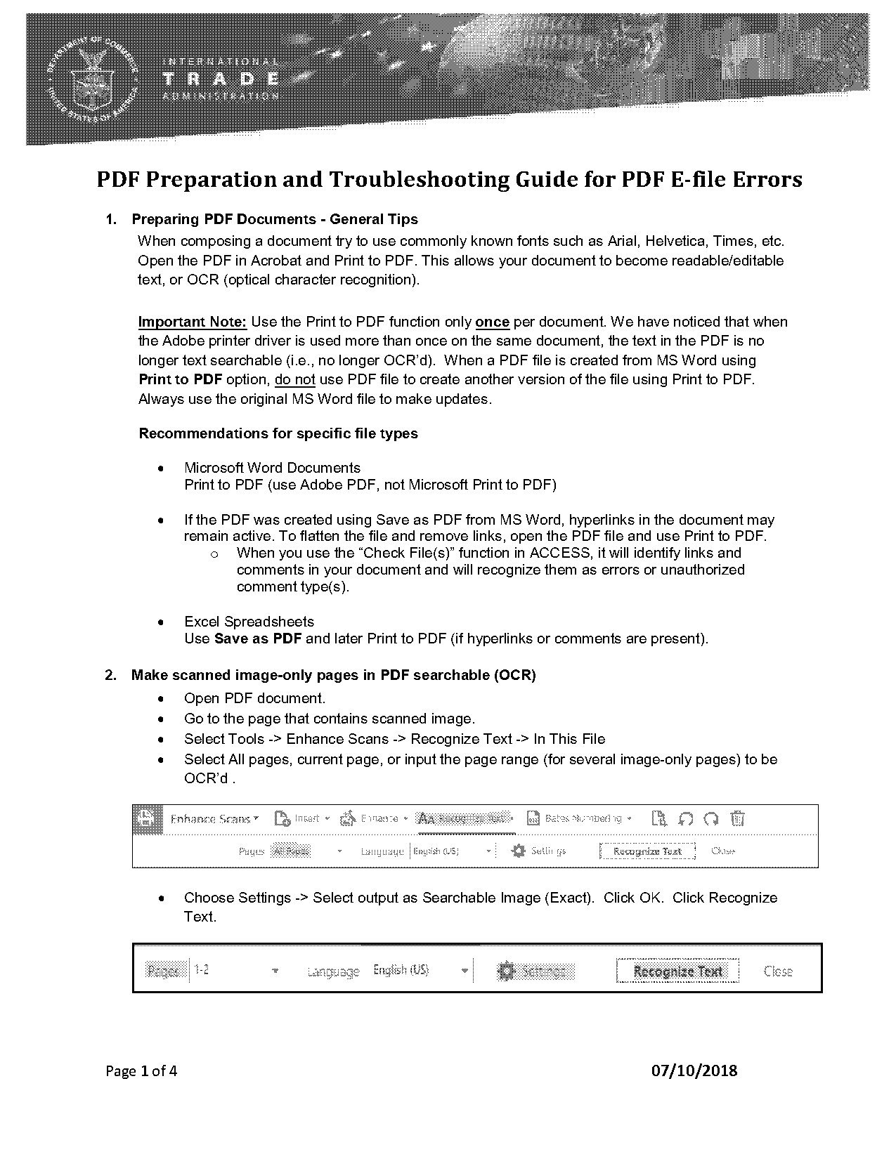 how to print selected pages from a pdf file