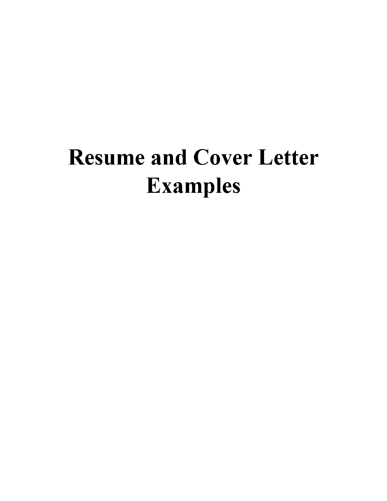 examples of administrative assistant cover letters for resumes