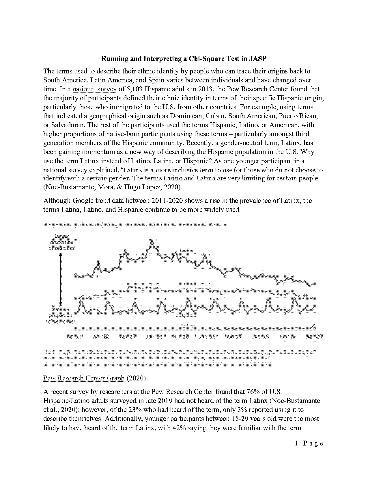 example of when to use chi square test