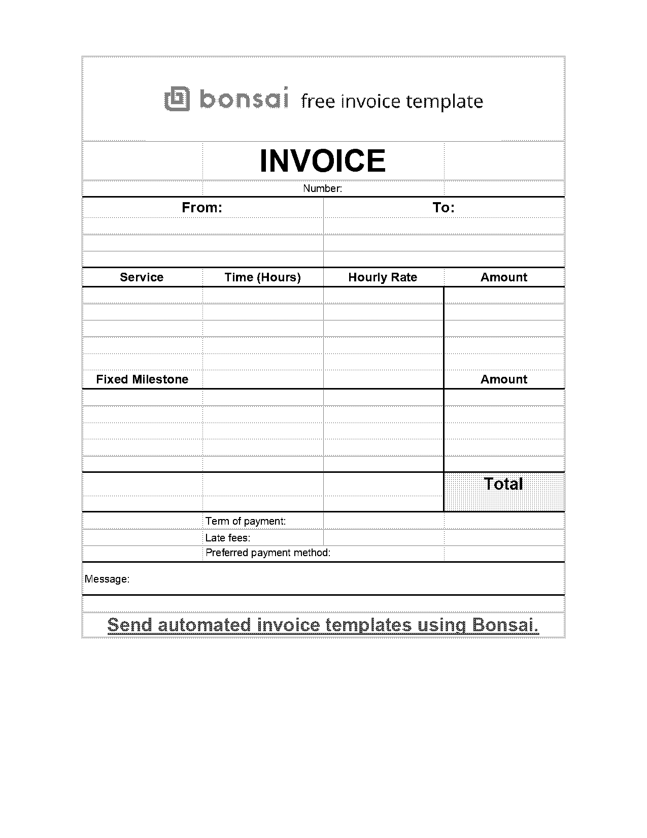 hours invoice template google sheets