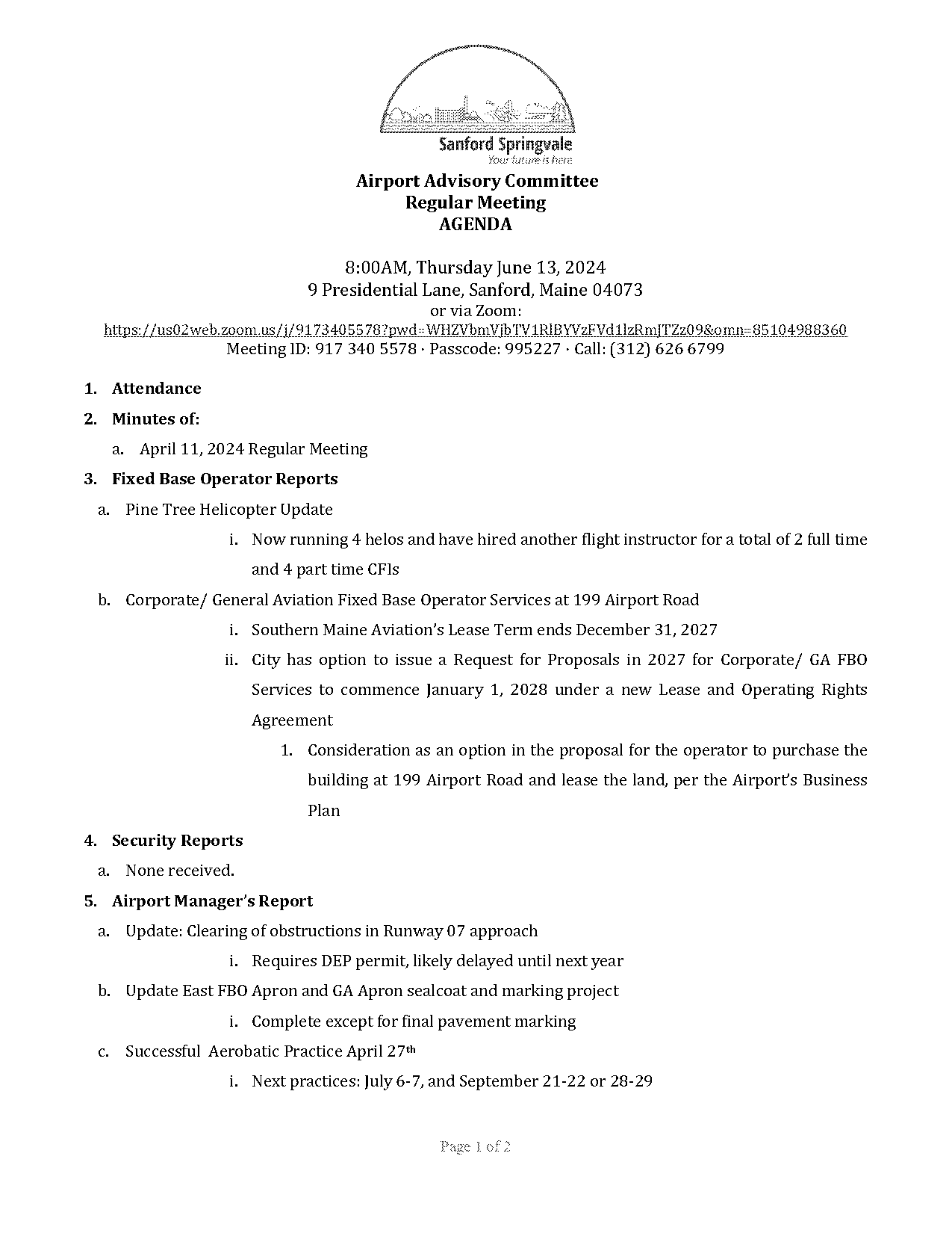 sanford airport long term parking cost