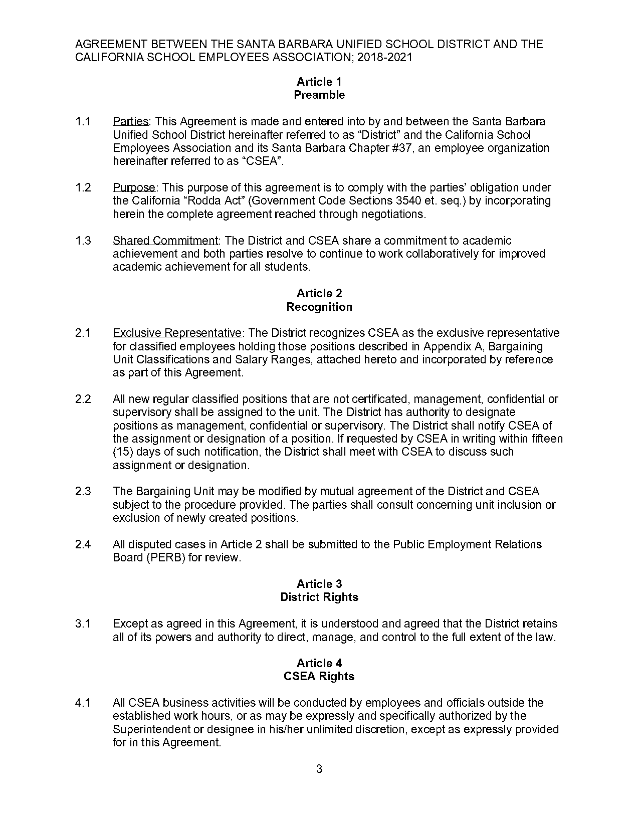 santa barbara unified teacher contract