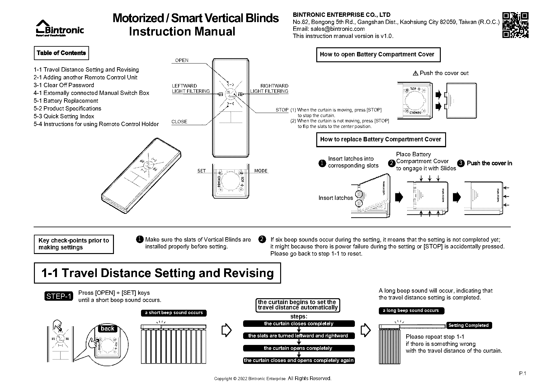 how to change direction vertical blinds open