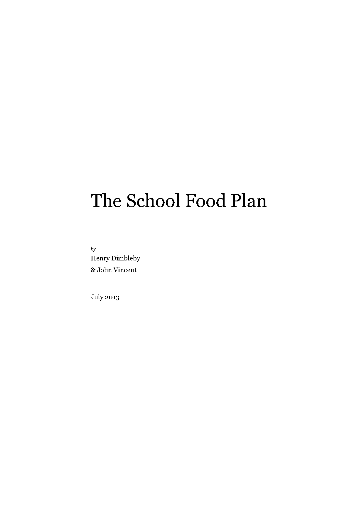 school food plan recommendations