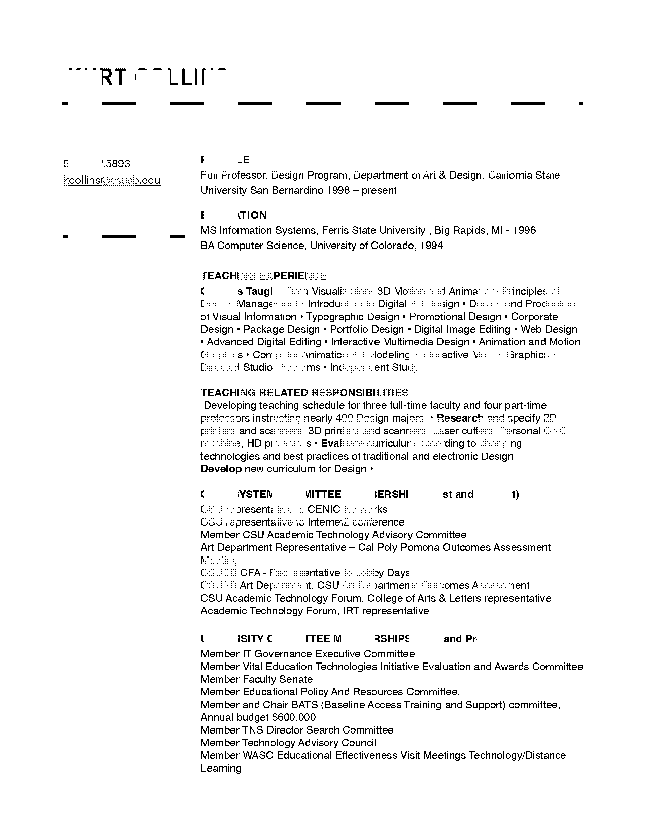 digital resume web developer