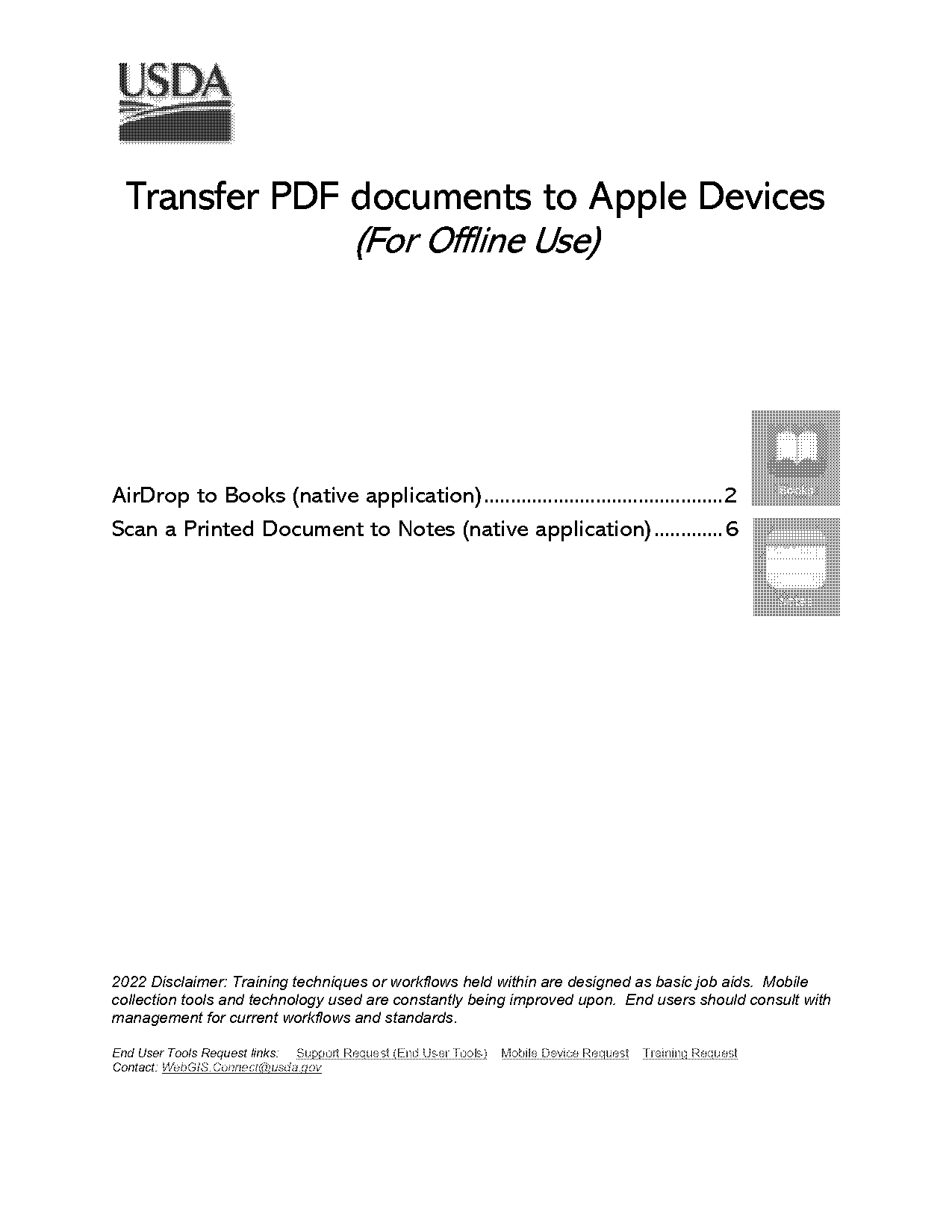 scan document using ipad