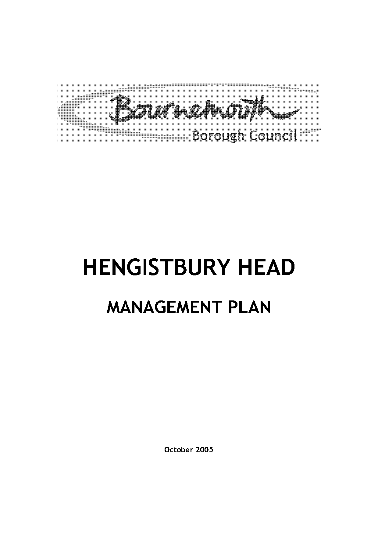 hengistbury head management plan